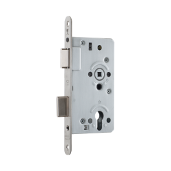 GPF013009042 RVS GEBORSTELD, DAG + NACHT SLOT PC72 RVS U VOORPLAAT AFGEROND 235X20X3MM DOORNMAAT 60MM DIN LS/RS DIN GPF013009042 RVS GEBORSTELD, DAG + NACHT SLOT PC72 RVS U VOORPLAAT AFGEROND 235X20X3MM DOORNMAAT 60MM DIN LS/RS DIN