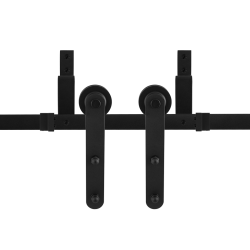 GPF055761200 ZWART, DUBBEL SCHUIFDEURSYSTEEM VARSI ZWART 200 CM GPF055761200 ZWART, DUBBEL SCHUIFDEURSYSTEEM VARSI ZWART 200 CM