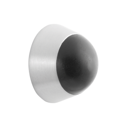 GPF072409000 RVS GEBORSTELD, DEURSTOPPER ROND 37,5X25 MM GPF072409000 RVS GEBORSTELD, DEURSTOPPER ROND 37,5X25 MM