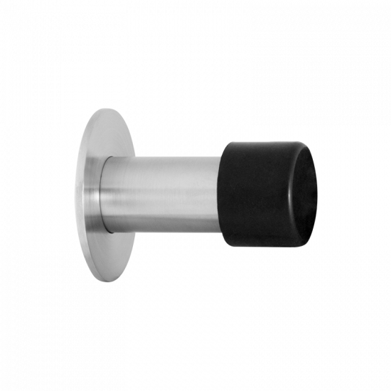 GPF0733.09 RVS MAT DEURSTOPPER ROND 60X22/50MM GPF0733.09 RVS MAT DEURSTOPPER ROND 60X22/50MM