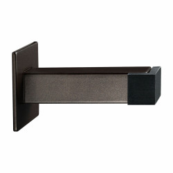 GPF0739A10000 DARK BLEND, DEURSTOPPER VIERKANT 85X20/50MM GPF0739A10000 DARK BLEND, DEURSTOPPER VIERKANT 85X20/50MM