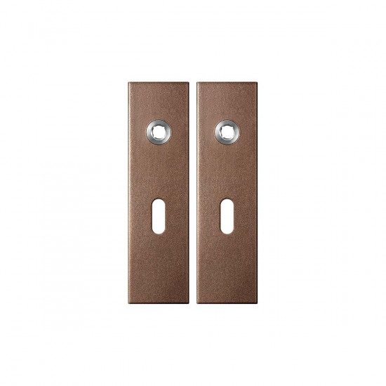 GPF1115.A2 KORTSCHILD RECHTHOEKIG BB56 169X46X8,5MM BRONZE BLEND