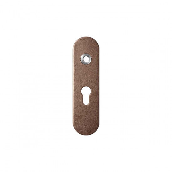 GPF1110.A2L KORTSCHILD AFGEROND PC55 LINKSDRAAIEND 169X46X8,5MM BRONZE