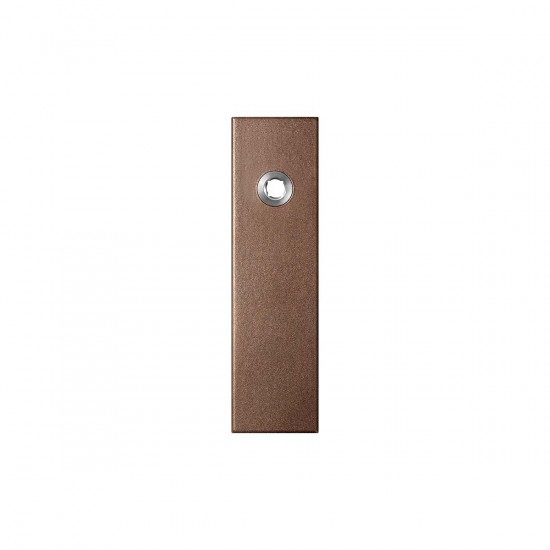 GPF1115.A2L KORTSCHILD RECHTHOEKIG BLIND LINKSDRAAIEND 169X46X8,5MM BR
