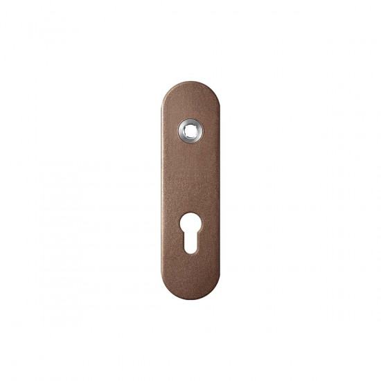 GPF1110.A2L KORTSCHILD AFGEROND PC72 LINKSDRAAIEND 169X46X8,5MM BRONZE