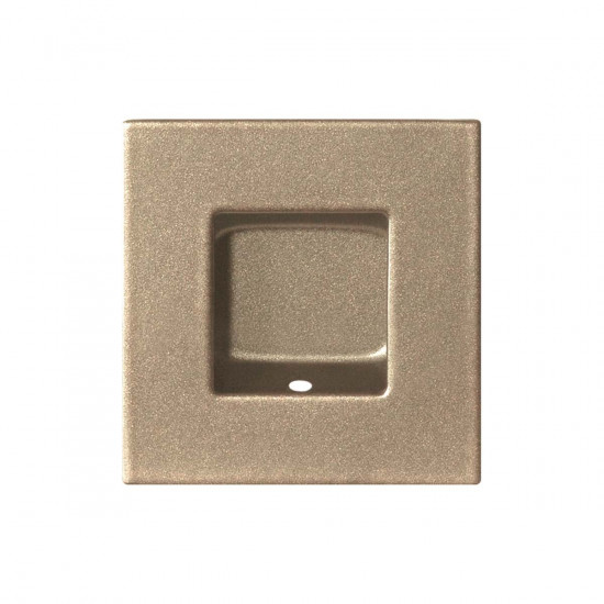 GPF0714.A4C CHAMPAGNE BLEND SCHUIFDEURKOM VIERKANT 50X50MM