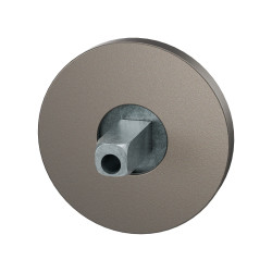 GPF1105A30400 MOCCA BLEND, ROZET ROND 50X6 MM MET VASTGELASTE KNOPVASTZETTER GPF1105A30400 MOCCA BLEND, ROZET ROND 50X6 MM MET VASTGELASTE KNOPVASTZETTER