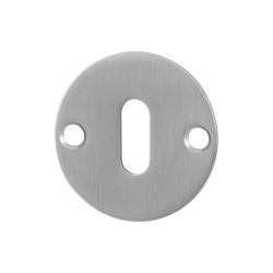 GPF090106107 RVS GEBORSTELD, SLEUTELROZET PLAT ROND 50X2MM