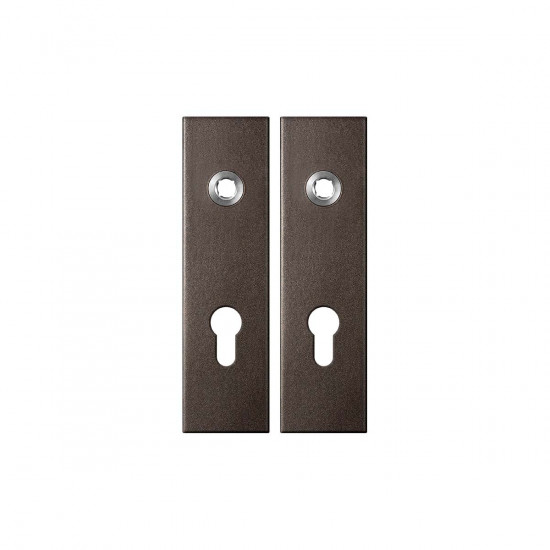 GPF1115.A1 KORTSCHILD RECHTHOEKIG PC72 169X46X8,5MM DARK BLEND