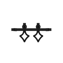 GPF061161200 ZWART, SCHUIFDEURSYSTEEM RUUTU MINI ZWART 200 CM GPF061161200 ZWART, SCHUIFDEURSYSTEEM RUUTU MINI ZWART 200 CM