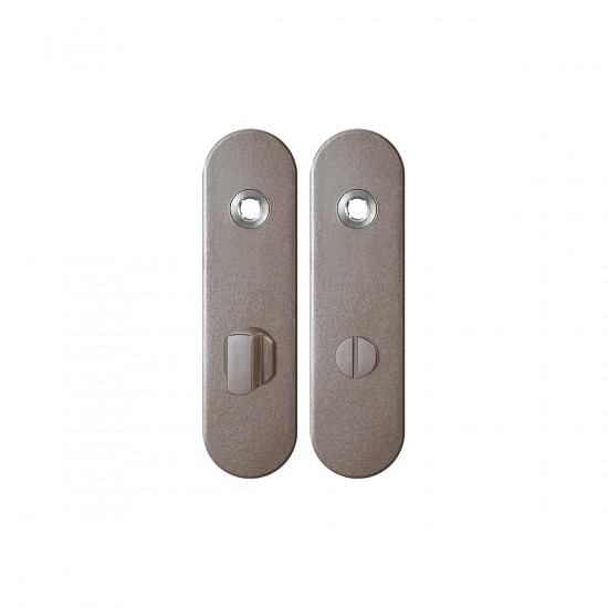 GPF1110.A3 KORTSCHILD AFGEROND WC72/8 GROTE KNOP 169X46X8,5MM MOCCA BL