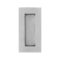 GPF07170900A RVS GEBORSTELD, SCHUIFDEURKOM RECHTHOEKIG 102X51MM