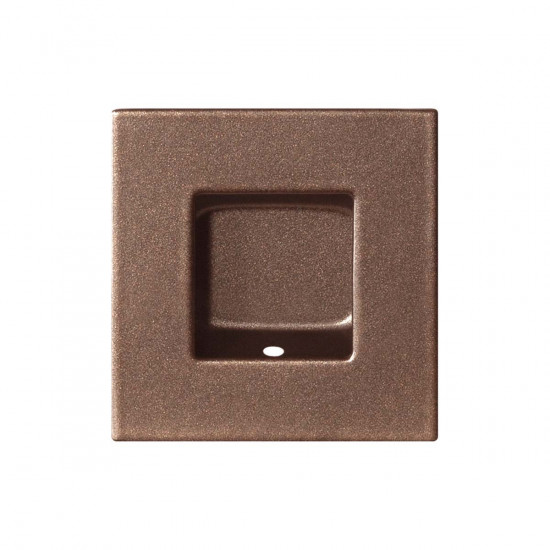 GPF0714.A2C BRONZE BLEND SCHUIFDEURKOM VIERKANT 50X50MM