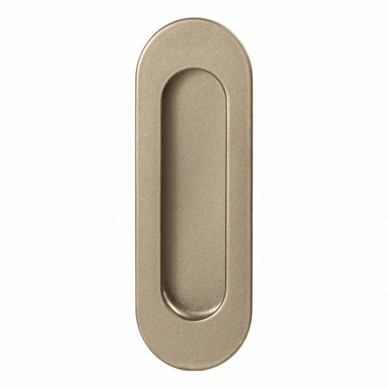 GPF0716.A4A CHAMPAGNE BLEND SCHUIFDEURKOM OVAAL 120X40MM