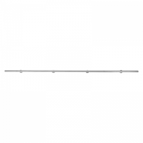 GPF0572.09 SCHUIFDEURRAIL RVS 200 CM GPF0572.09 SCHUIFDEURRAIL RVS 200 CM