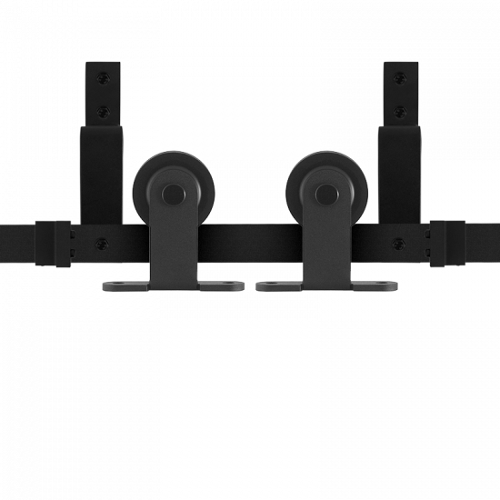 GPF0560.61 DUBBEL SCHUIFDEURSYSTEEM OSA ZWART 200CM