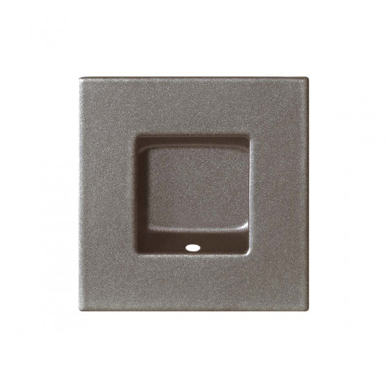 GPF0714.A3C MOCCA BLEND SCHUIFDEURKOM VIERKANT 50X50MM