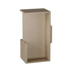 GPF0708.A3A MOCCA BLEND SCHUIFDEURKOM INBOUW RECHTHOEKIG 100X50X40MM