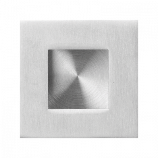 GPF0714.09C RVS MAT SCHUIFDEURKOM VIERKANT 50X50MM