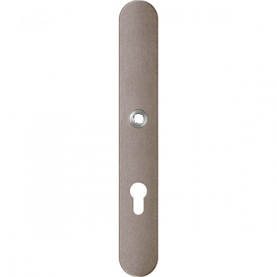 GPF1170.A3L LANGSCHILD AFGEROND PC72 LINKSDRAAIEND 282X40X8,5MM MOCCA