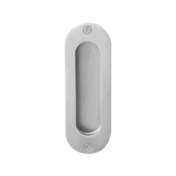 GPF071309000 RVS GEBORSTELD, SCHUIFDEURKOM OVAAL 120X40MM