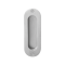 GPF071309000 RVS GEBORSTELD, SCHUIFDEURKOM OVAAL 120X40MM