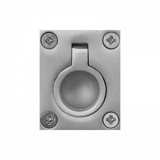 GPF0705.09 RVS MAT LUIKRING 48X38MM GPF0705.09 RVS MAT LUIKRING 48X38MM