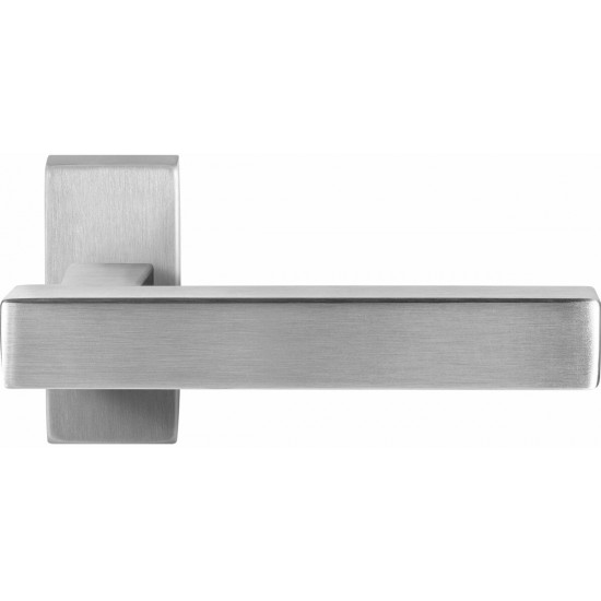 GPF1307.01 TORO+ DEURKRUK OP RECHTHOEKIGE ROZET RVS, 70X32X10MM GPF1307.01 TORO+ DEURKRUK OP RECHTHOEKIGE ROZET RVS, 70X32X10MM