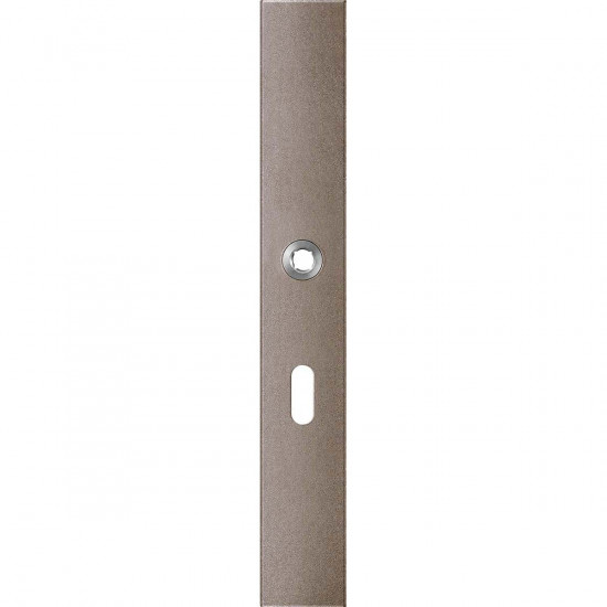 GPF1175.A3L LANGSCHILD RECHTHOEKIG BB56 LINKSDRAAIEND 282X40X8,5MM MOC