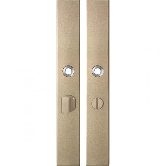 GPF1175.A4 LANGSCHILD RECHTHOEKIG WC55/8 GROTE KNOP 282X40X8,5MM CHAMP