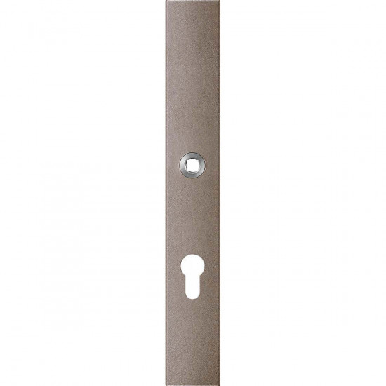 GPF1175.A3L LANGSCHILD RECHTHOEKIG PC72 LINKSDRAAIEND 282X40X8,5MM MOC