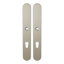 GPF1170A40142 CHAMPAGNE BLEND, LANGSCHILD AFGEROND ENKELVEREND 282X40X8,5MM PC72 GPF1170A40142 CHAMPAGNE BLEND, LANGSCHILD AFGEROND ENKELVEREND 282X40X8,5MM PC72