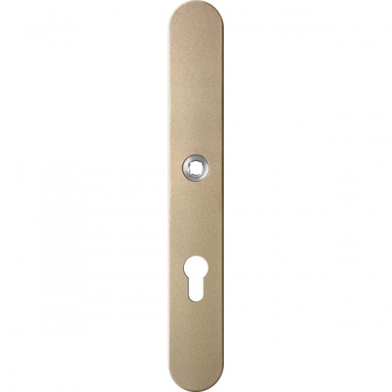 GPF1170.A4L LANGSCHILD AFGEROND PC72 LINKSDRAAIEND 282X40X8,5MM CHAMPA