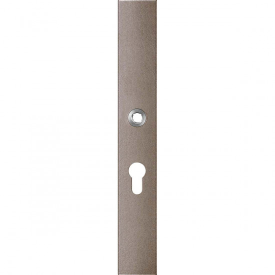 GPF1175.A3L LANGSCHILD RECHTHOEKIG PC55 LINKSDRAAIEND 282X40X8,5MM MOC