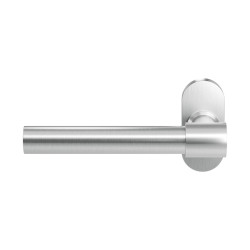 GPF3052090200-04 RVS GEBORSTELD, GPF3052.04L HIPI DEUX+ DEURKRUK OP OVALE ROZET RVS, 70X32X10 MM GPF3052090200-04 RVS GEBORSTELD, GPF3052.04L HIPI DEUX+ DEURKRUK OP OVALE ROZET RVS, 70X32X10 MM