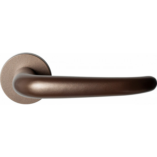 GPF3085.A2-00 TINO DEURKRUK OP RONDE ROZET BRONZE BLEND, 50X8MM GPF3085.A2-00 TINO DEURKRUK OP RONDE ROZET BRONZE BLEND, 50X8MM