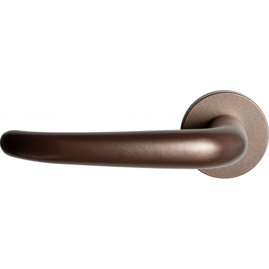 GPF3085.A2-00L/R TINO DEURKRUK OP RONDE ROZET BRONZE BLEND, 50X8MM GPF3085.A2-00L/R TINO DEURKRUK OP RONDE ROZET BRONZE BLEND, 50X8MM