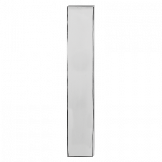 GPF1200.65 LANGSCHILD RECHTHOEKIG BB56 ZONDER KRUKGAT 218X40X8,5MM RVS GPF1200.65 LANGSCHILD RECHTHOEKIG BB56 ZONDER KRUKGAT 218X40X8,5MM RVS