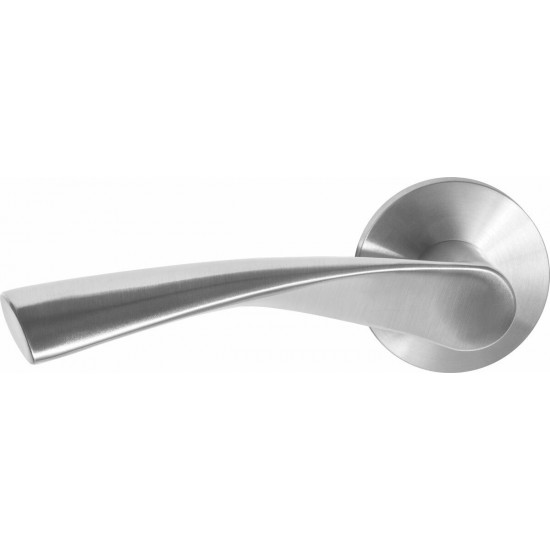 GPF1340.00L KINO DEURKRUK OP RONDE ROZET RVS, 50X8MM GPF1340.00L KINO DEURKRUK OP RONDE ROZET RVS, 50X8MM