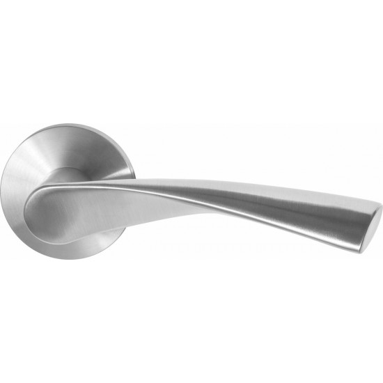 GPF1340.00 KINO DEURKRUK OP RONDE ROZET RVS, 50X8MM GPF1340.00 KINO DEURKRUK OP RONDE ROZET RVS, 50X8MM
