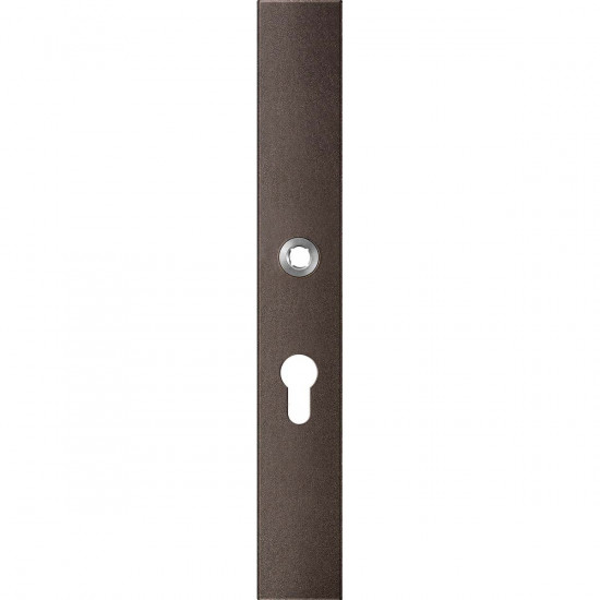 GPF1175.A1L LANGSCHILD RECHTHOEKIG PC55 LINKSDRAAIEND 282X40X8,5MM DAR