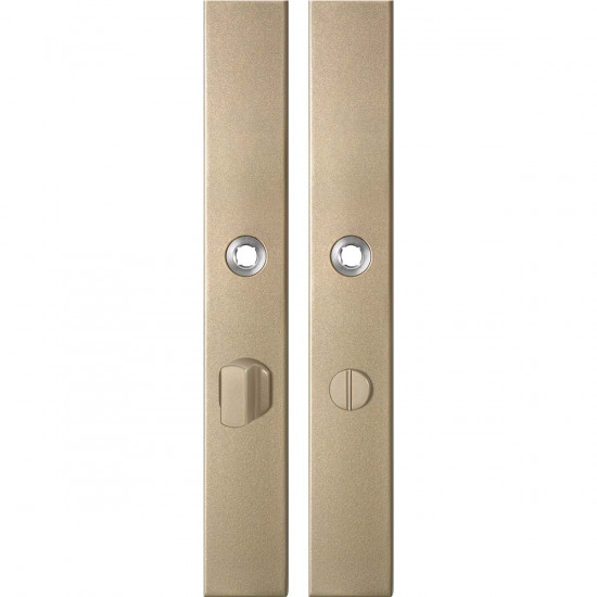 GPF1175.A4 LANGSCHILD RECHTHOEKIG WC63/8 GROTE KNOP 282X40X8,5MM CHAMP