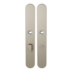 GPF1170A40863 CHAMPAGNE BLEND, LANGSCHILD AFGEROND ENKELVEREND 282X40X8,5MM WC63/8 GROTE KNOP GPF1170A40863 CHAMPAGNE BLEND, LANGSCHILD AFGEROND ENKELVEREND 282X40X8,5MM WC63/8 GROTE KNOP