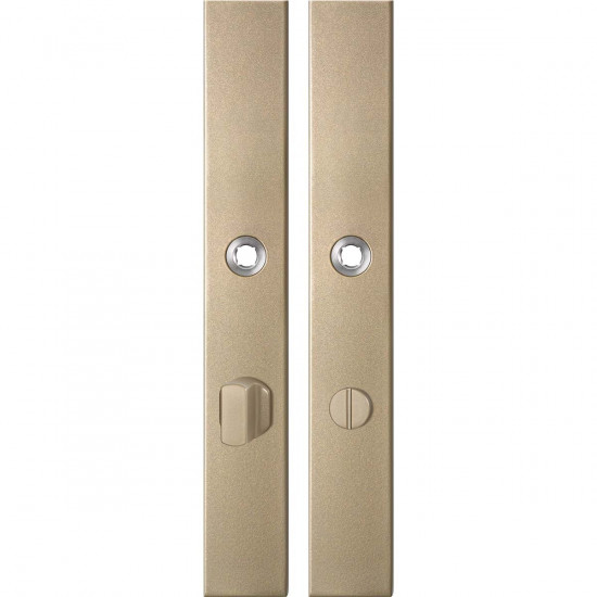 GPF1175.A4 LANGSCHILD RECHTHOEKIG WC72/8 GROTE KNOP 282X40X8,5MM CHAMP