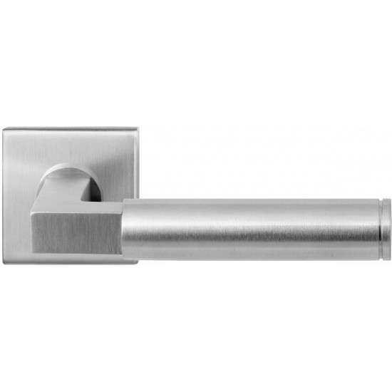 GPF2082.02 KURI DEURKRUK OP VIERKANTE ROZET RVS, 50X50X8MM GPF2082.02 KURI DEURKRUK OP VIERKANTE ROZET RVS, 50X50X8MM