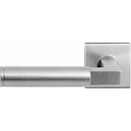 GPF2082.02L KURI DEURKRUK OP VIERKANTE ROZET RVS, 50X50X8MM GPF2082.02L KURI DEURKRUK OP VIERKANTE ROZET RVS, 50X50X8MM
