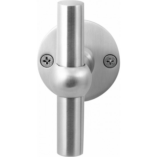 GPF3045.06 HIPI KRUISKRUK OP RONDE ROZET RVS, 50X2MM GPF3045.06 HIPI KRUISKRUK OP RONDE ROZET RVS, 50X2MM