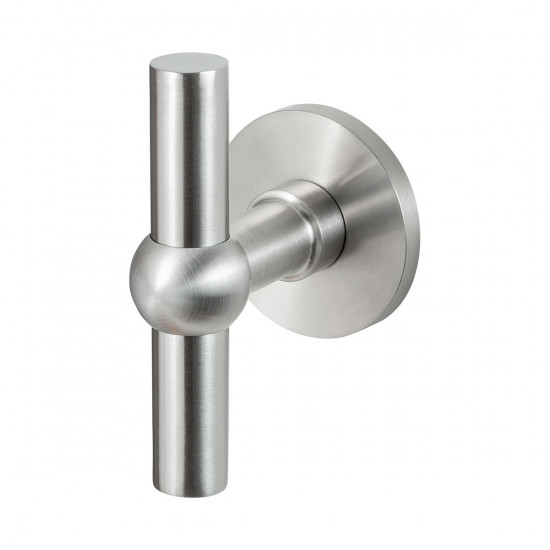 GPF3045.05 HIPI KRUISKNOP OP RONDE ROZET VAST INCL. KNOPVASTZETTER RVS GPF3045.05 HIPI KRUISKNOP OP RONDE ROZET VAST INCL. KNOPVASTZETTER RVS