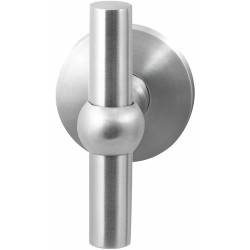 GPF3045090100-00 RVS GEBORSTELD, GPF3045.00 HIPI KRUISKRUK OP RONDE ROZET RVS, 50X8 MM