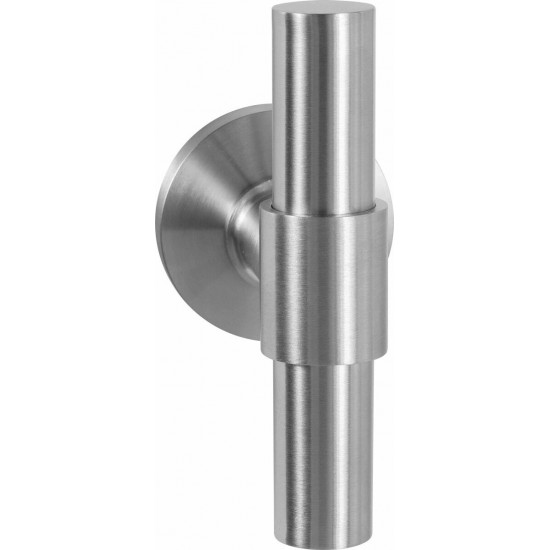 GPF3047.00L/R HIPI DEUX+ KRUISKRUK OP RONDE ROZET RVS, 50X8MM GPF3047.00L/R HIPI DEUX+ KRUISKRUK OP RONDE ROZET RVS, 50X8MM